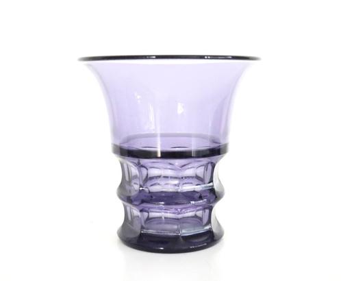 ART DECO CRYSTAL LUXVAL VAL SAINT LAMBERT VASE  Vintage VSL, Antiek en Kunst, Antiek | Glaswerk en Kristal, Ophalen of Verzenden