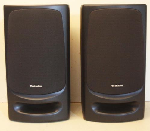 Technics SB-CH404 Luidsprekers / 80 Watts / 6 Ohms, Audio, Tv en Foto, Luidsprekerboxen, Zo goed als nieuw, Front, Rear of Stereo speakers