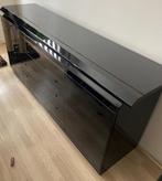 Meuble buffet commode noire, Ophalen, 150 tot 200 cm, Zo goed als nieuw, Minder dan 100 cm