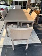 Mooie Bristol Tuinset, Ophalen, Gebruikt, 6 zitplaatsen, Aluminium