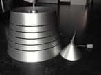 Philips inox hanglamp H22cm-diam 33cm, Ophalen of Verzenden, Zo goed als nieuw, Metaal