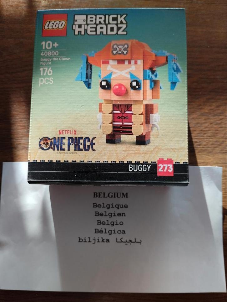 Lego Buggy de Clown 40800 brick headz, Kinderen en Baby's, Speelgoed | Bouwstenen, Nieuw, Verzenden