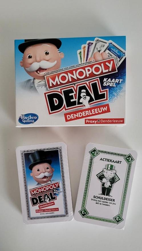 Denderleeuw monopoly deal kaartspel, Hobby en Vrije tijd, Gezelschapsspellen | Kaartspellen, Nieuw, Een of twee spelers, Drie of vier spelers