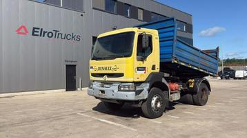 Renault Kerax 385 (BOITE MANUELLE / GRAND PONT / LAMES / MAN beschikbaar voor biedingen