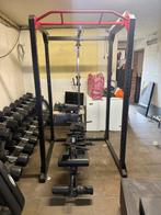 Volledige Gym, squad lad pull, 2 t/m 40kg, kabel machine,, Sport en Fitness, Ophalen, Benen, Gebruikt, Krachtstation