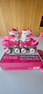 Rolschaatsen met pols knie en elleboog bescherming. M 27/30, Ophalen, Zo goed als nieuw