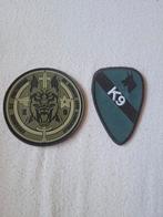 K9 patches, Verzamelen, Militaria | Algemeen, Ophalen of Verzenden, Embleem of Badge