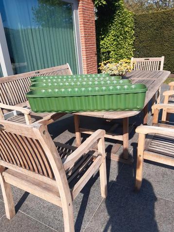 Bloembak 80cm 4 stuks. beschikbaar voor biedingen