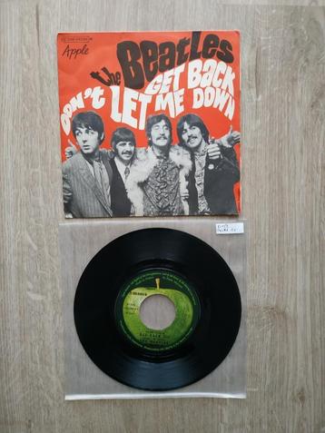 BEATLES RARE SP GET BACK RÉF J beschikbaar voor biedingen