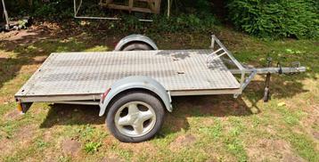 moto/quad aanhangwagen, Auto diversen, Aanhangers en Bagagewagens, Ophalen, Gebruikt