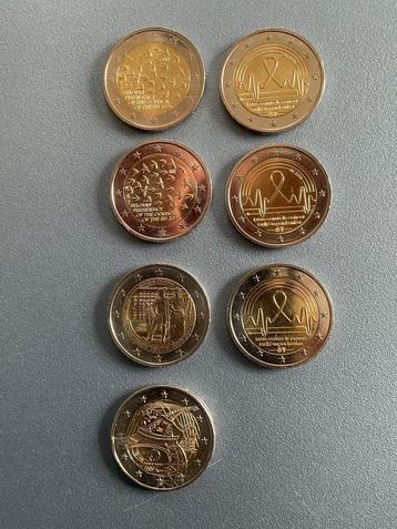 Pièce 2€ commémoratives beschikbaar voor biedingen