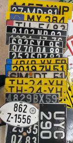 Set buitenlandse kentekenplaten, Verzamelen, Ophalen of Verzenden, Gebruikt