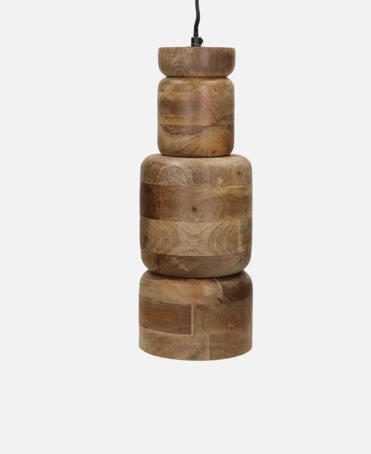 Hanglamp Trento, Huis en Inrichting, Lampen | Hanglampen, Nieuw, Minder dan 50 cm, Hout, Ophalen of Verzenden
