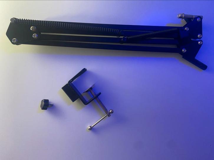 Streaming/Gaming Microfoon arm, Muziek en Instrumenten, Microfoons, Zo goed als nieuw, Ophalen