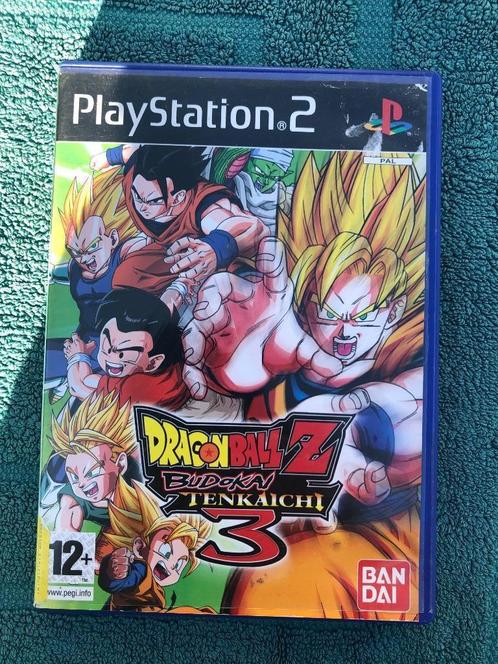 PS2 Dragon Ball Z Budokai Tenkaichi 3, Games en Spelcomputers, Games | Sony PlayStation 2, Zo goed als nieuw, Avontuur en Actie