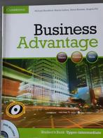 Studieboeken "Business Advantage" upper-intermediate, Boeken, Studieboeken en Cursussen, Gelezen, Hoger Onderwijs, Michael Handford