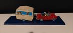 Kuifje 1/43 De Triumph Herald en de Caravan, Enlèvement ou Envoi