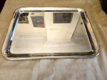 Golf. Verzilverde plateau 1989. Royal Latem Golf Club. beschikbaar voor biedingen