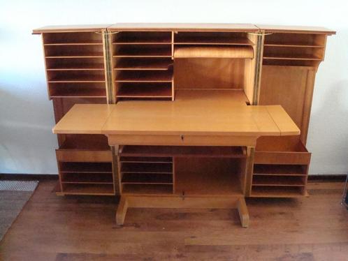 VINTAGE BUREAU MAGIC BOX BY MUMMENTHALER & MEIER, 1950, Huis en Inrichting, Bureaus, Gebruikt, Bureau, Ophalen