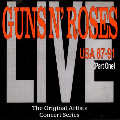 CD GUNS N' ROSES - USA 87-91 (deel 1; live), Cd's en Dvd's, Cd's | Hardrock en Metal, Gebruikt, Verzenden