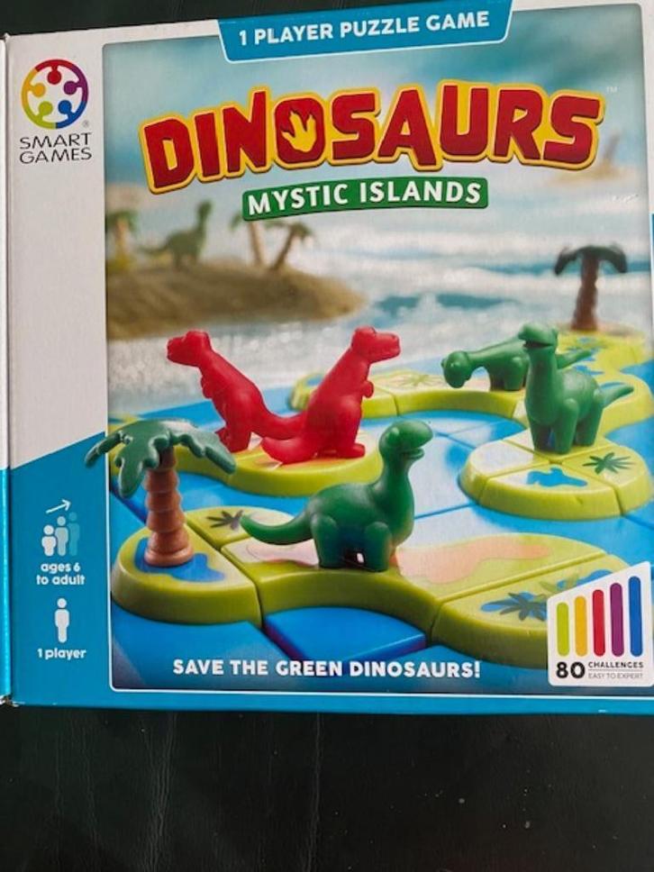 DINOSAURS MYSTIC ISLANDS educatief spel van smart games, Kinderen en Baby's, Speelgoed | Educatief en Creatief, Zo goed als nieuw