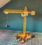 Grue de chantier tour et ouvriers marteau piqueur, Enlèvement, Utilisé, Playmobil en vrac