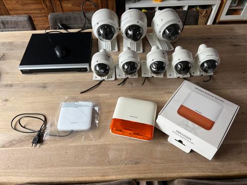 Hikvision bewakingsysteem, Audio, Tv en Foto, Videobewaking, Gebruikt, Buitencamera, Ophalen