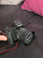Canon M50 4K / Objectif EFM 15-45mm image stabilizer, Enlèvement, Comme neuf