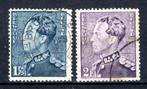 430/431 gestempeld 1936 - Koning Leopold 3, Postzegels en Munten, Ophalen of Verzenden, Gestempeld, Gestempeld