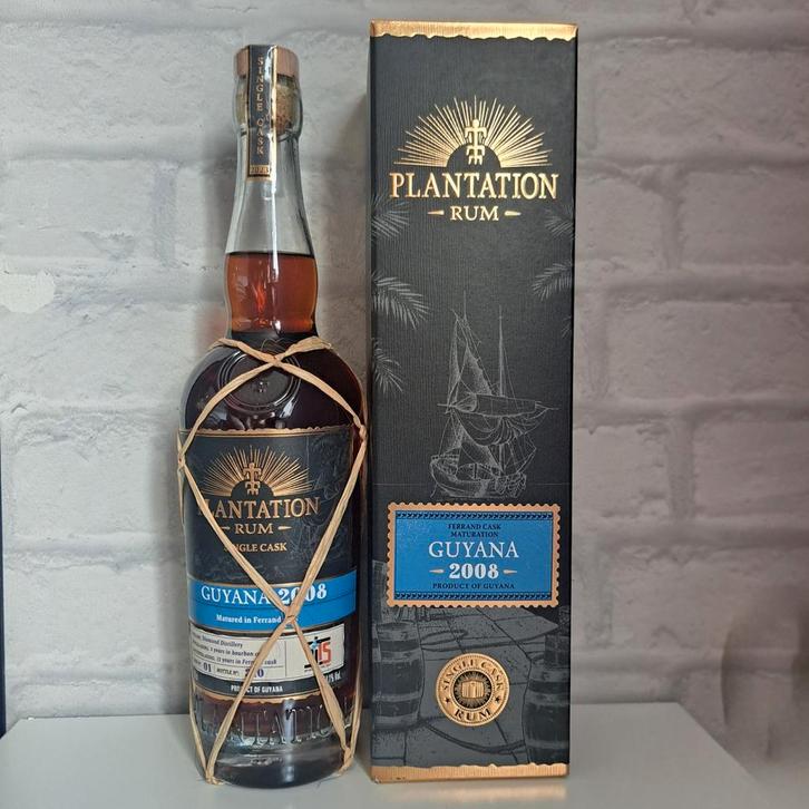 Plantation Rum Guyana 2008 (sis), Verzamelen, Wijnen, Nieuw, Ophalen of Verzenden