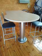 tafel met stoelen, Ophalen