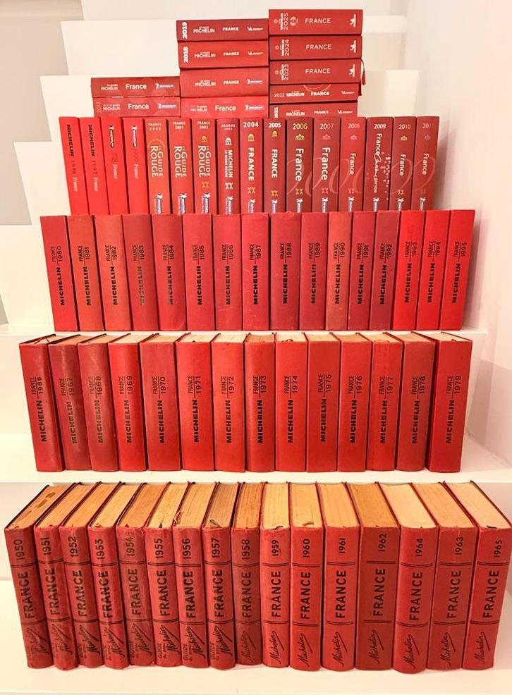 Collectie Michelin Gidsen van 1950 tot 2024, Boeken, Overige Boeken, Zo goed als nieuw, Ophalen of Verzenden