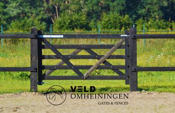 Houten poort, Poorten, Toegangspoort, Weidepoort, Oprit beschikbaar voor biedingen