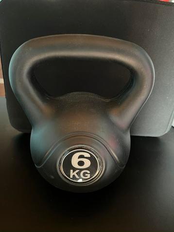 Kettlebell -6kg- tunturi- beschikbaar voor biedingen