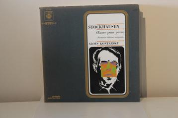 LP/Stockhausen* - Aloys Kontarsky — Oeuvre pour piano - Préf