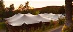 Stretchtent doek 15x21 meter, Beige, Tuin en Terras, Verzenden, Nieuw