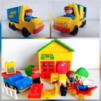 Lego Duplo vintage  2632+2656.dorpspostkantoor +bezorgwagen, Enlèvement, Duplo