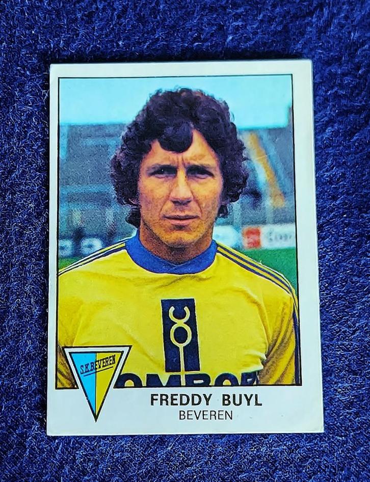 Panini sticker voetbal ' FB 1978 - Freddy Buyl '  -nieuw-, Verzamelen, Sportartikelen en Voetbal, Nieuw, Poster, Plaatje of Sticker