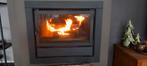 Flam inbouw houtkachel 60cm op 70 cm., Huis en Inrichting, Ophalen, Inbouw, Houtkachel