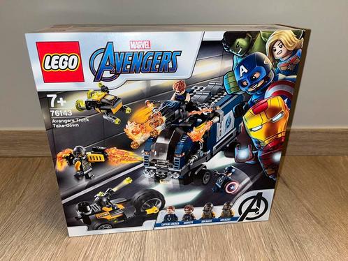 LEGO 76143 Marvel Avengers Vrachtwagenvictorie, Kinderen en Baby's, Speelgoed | Duplo en Lego, Nieuw, Lego, Complete set, Ophalen of Verzenden