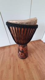 Djembe met bijhorende tas, Muziek en Instrumenten, Ophalen