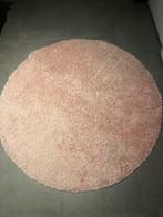 Roze tapijt. 160cm rond, Maison & Meubles, Comme neuf, Enlèvement ou Envoi
