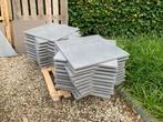 Grijze terrastegel - 60x60x2 cm - 18 m, Tuin en Terras, Ophalen, Keramiek, Nieuw, 10 m² of meer