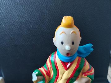 Statuette Tintin plâtre + livre Hergé George Rémi BD Tintin, Envoi, 20e siècle ou après, Utilisé