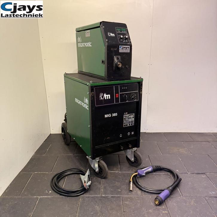 Migatronic Mig 385 MK III Mag Co2 Laspost halfautomaat Trafo, Bricolage & Construction, Outillage | Soudeuses, Utilisé, CO2, 250 ampères