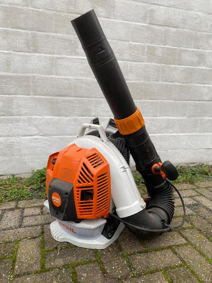 Stihl Br 800 bladblazer, Jardin & Terrasse, Souffleurs de feuilles, Comme neuf, Porté à dos, Essence, Enlèvement ou Envoi