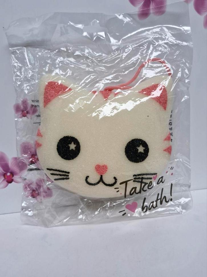 🩷 Katvormige Badspons, Handtassen en Accessoires, Overige Accessoires, Nieuw, Ophalen of Verzenden