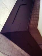 Bed met 4 lades en 2 nachtkasten, Ophalen, Zo goed als nieuw, Zwart