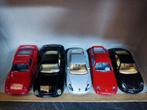 Auto's 5 stuks Porsche Burago Vintage 1/43, Hobby & Loisirs créatifs, Modélisme | Voitures & Véhicules, Comme neuf, Enlèvement