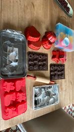 Bakvormen kerst cupcakes hartjes, Ophalen of Verzenden, Zo goed als nieuw, Cupcakes